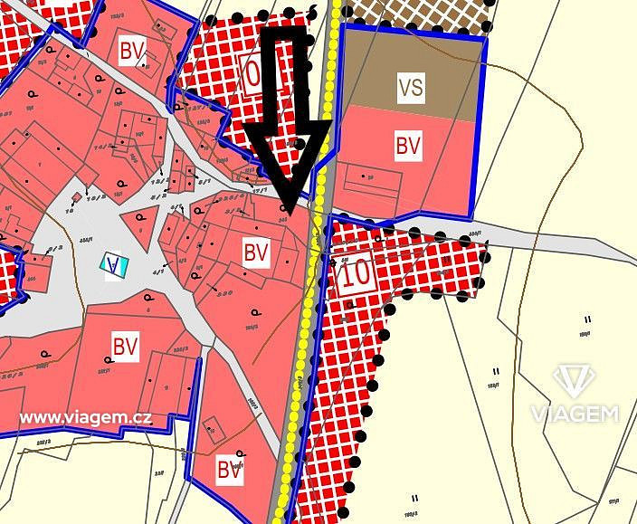 Prodej stavebního pozemku 537 m² – fotografie 5