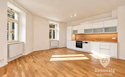 Pronájem bytu 2+kk 57 m², Magistrů, Praha 4 - Michle
