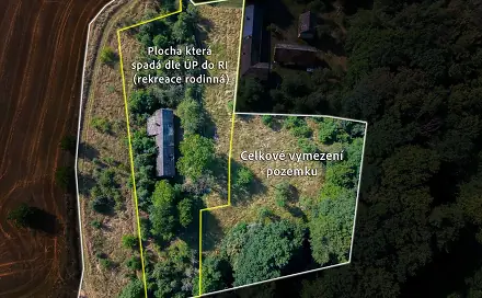 Prodej stavebního pozemku 9 545 m², Halenkovice, okres Zlín