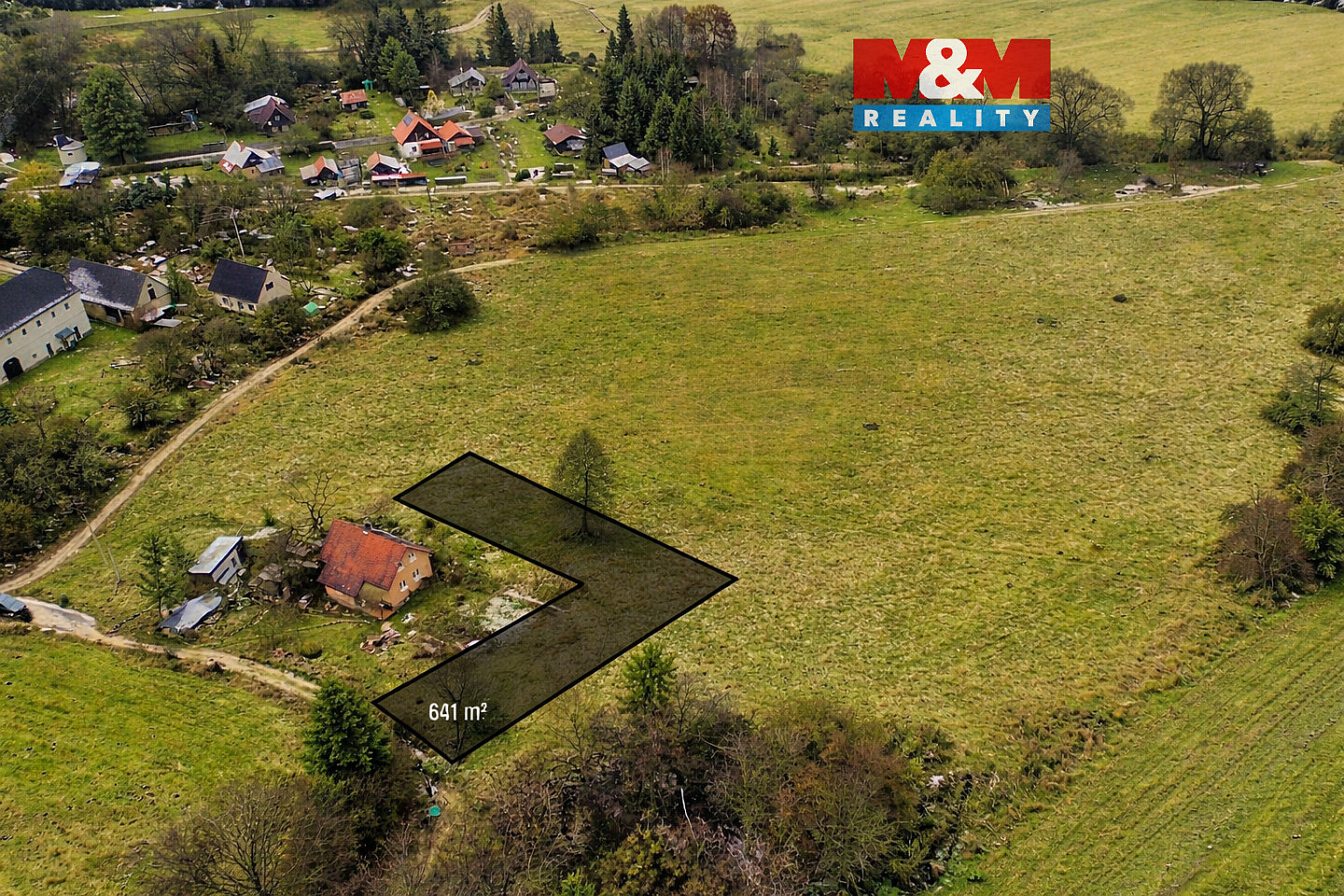 Prodej stavebního pozemku 641 m²