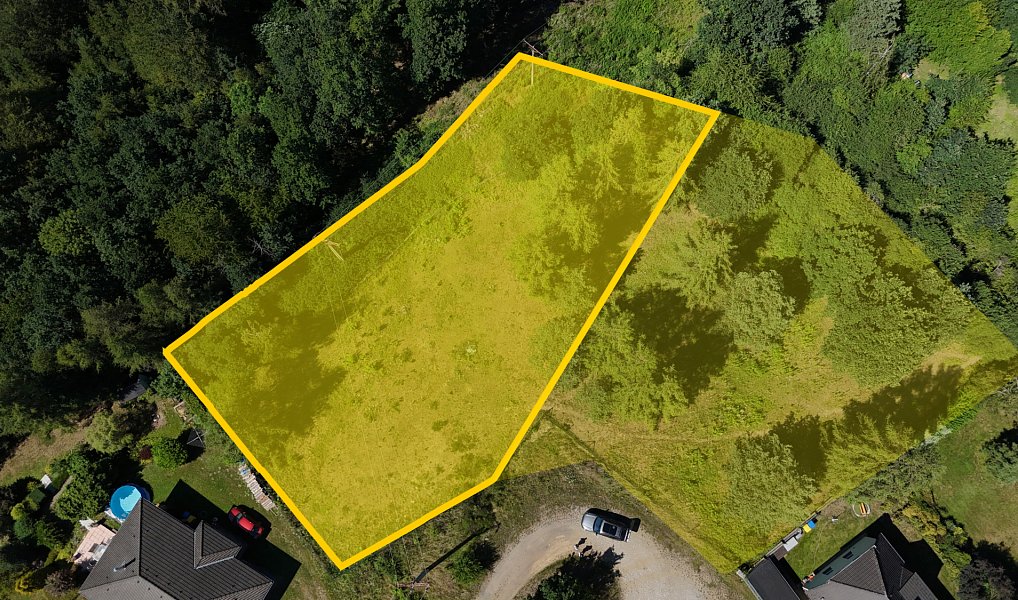 Prodej stavebního pozemku 1 671 m², Čtyřkoly – fotka 1 z 10