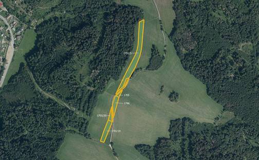 Prodej louky 8 009 m², Rovensko, okres Šumperk