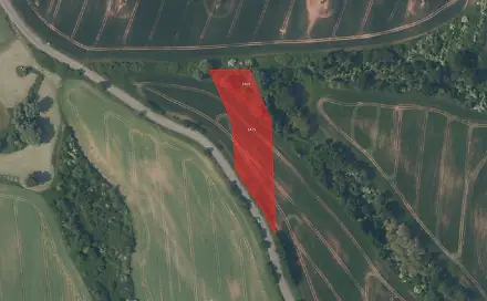 Prodej pole 4 692 m², Krupá, okres Rakovník