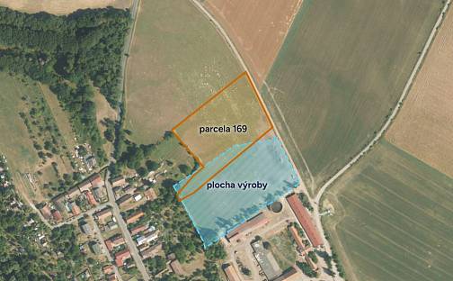 Prodej komerčního pozemku 5 776 m², Jeníkovice, okres Pardubice