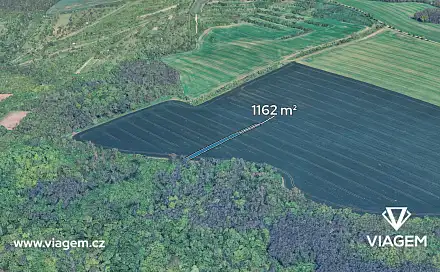 Prodej pole 581 m², Židlochovice, okres Brno-venkov