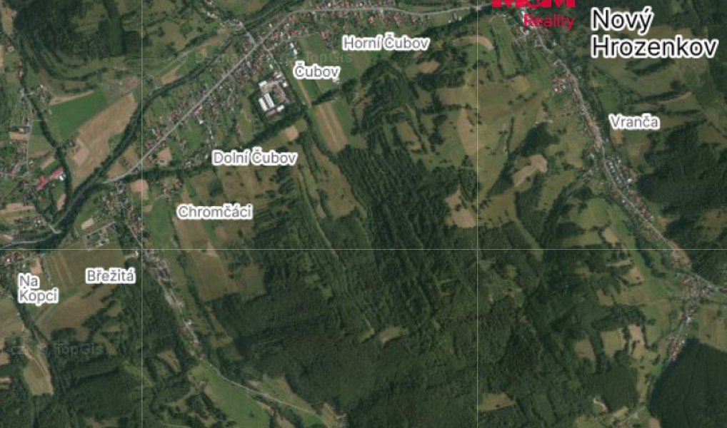 Prodej lesa 61 613 m², Nový Hrozenkov – fotka 1 z 6