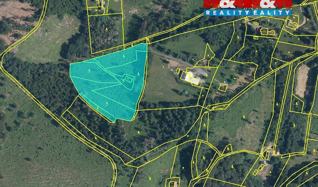 Prodej pozemku 12 588 m², Pstruží – fotka 1 z 5