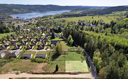 Prodej stavebního pozemku 1 020 m², Lipno nad Vltavou, okres Český Krumlov