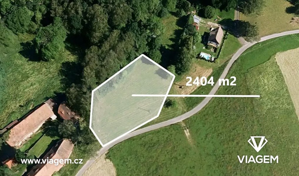 Prodej stavebního pozemku 961 m², Višňová – náhled fotky 5