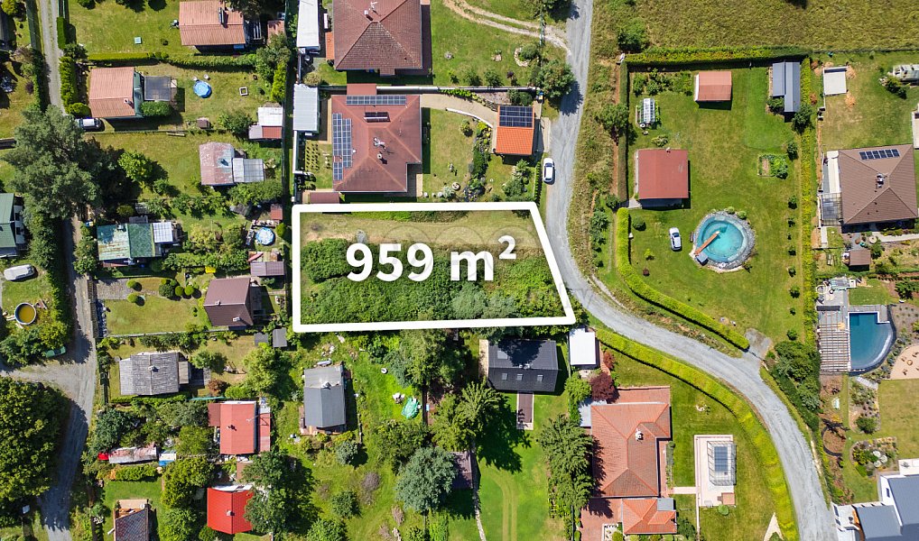 Prodej stavebního pozemku 959 m², Stříbrná Skalice – náhled fotky 3