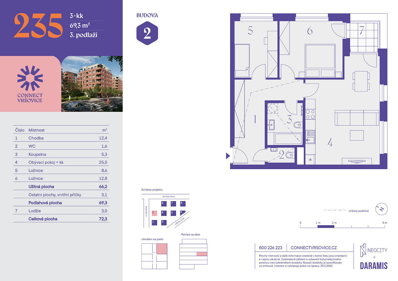Prodej bytu 3+kk 66 m² – fotografie 4