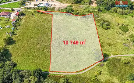 Prodej stavebního pozemku 10 749 m², Citice - Hlavno, okres Sokolov
