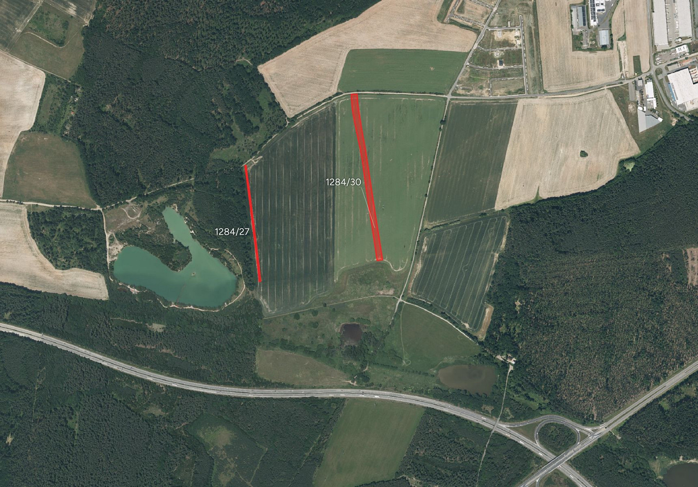 Prodej pole 12 674 m²
