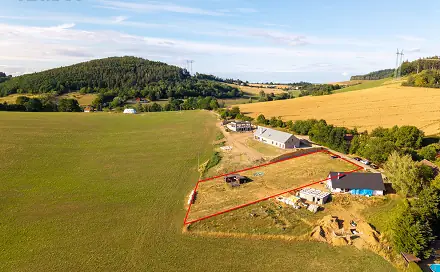 Prodej stavebního pozemku 2 744 m², Soběhrdy, okres Benešov