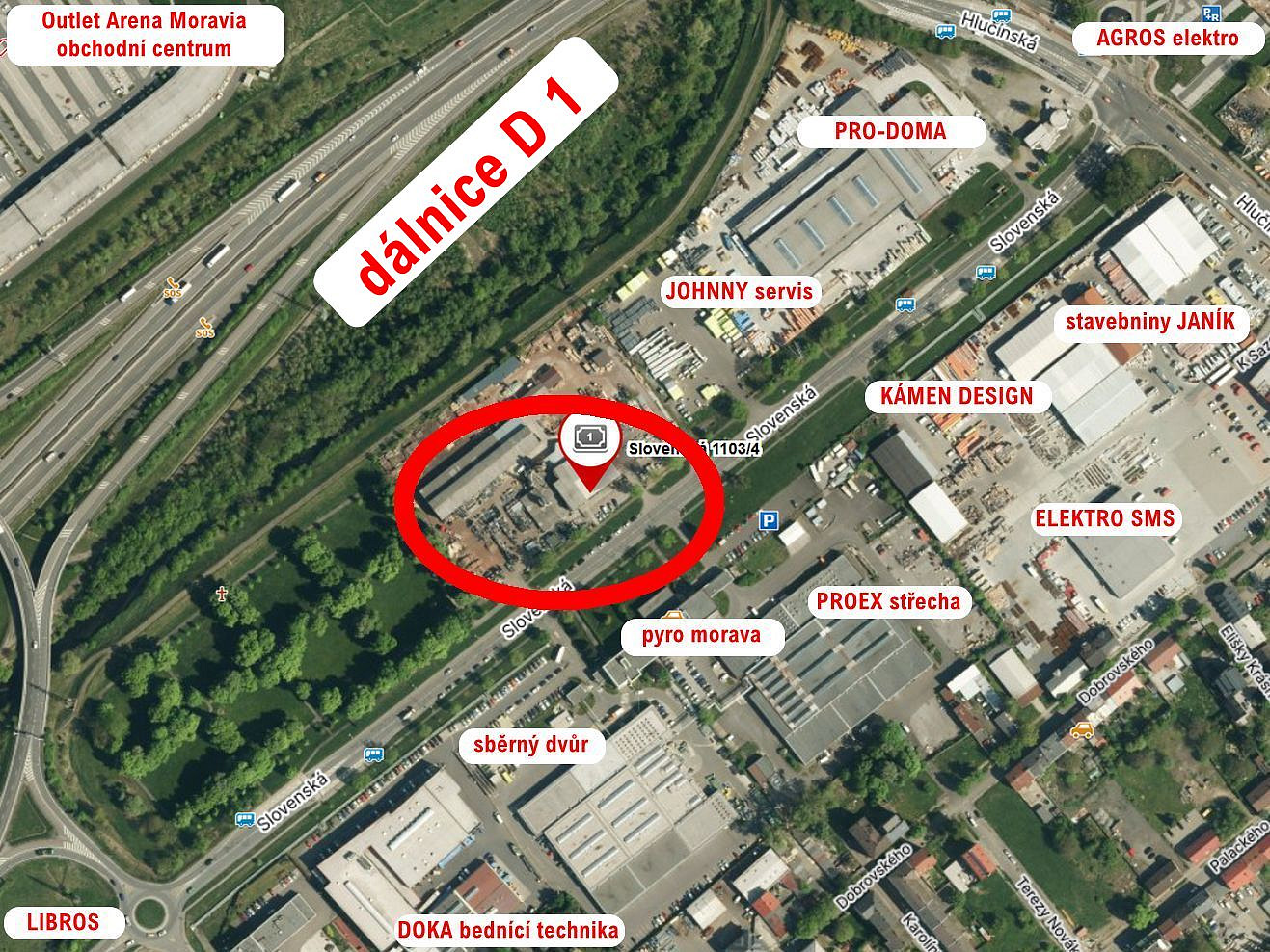 Pronájem komerčního pozemku 2 800 m², Ostrava