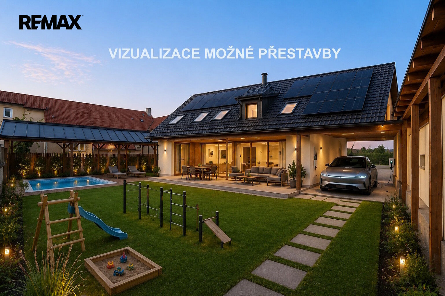 Stavební pozemek pro rodinný dům v centru Bíliny 515 m² - View 3