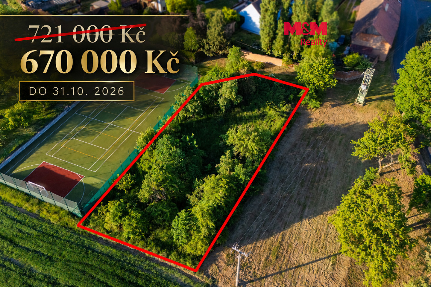 Prodej zahrady 1 290 m²