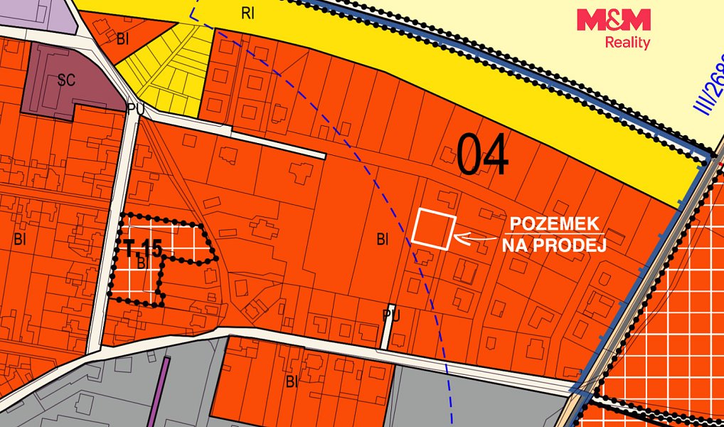 Prodej stavebního pozemku 857 m², Mimoň – náhled fotky 6