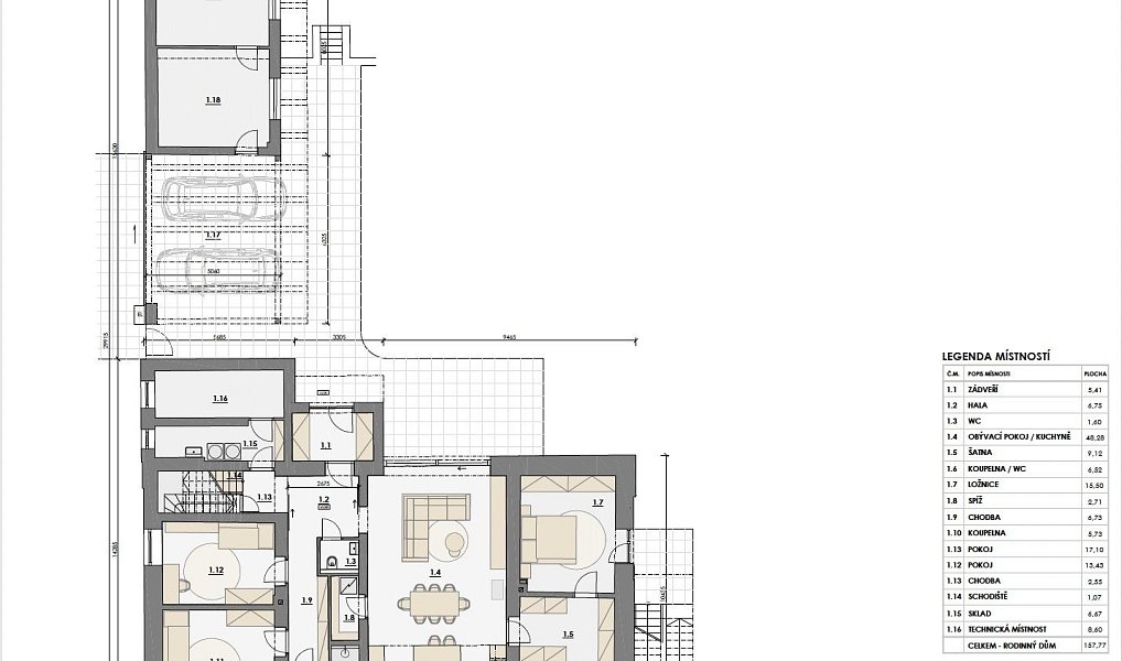 Prodej domu 157 m² s pozemkem 1 293 m², Libušín – náhled fotky 35